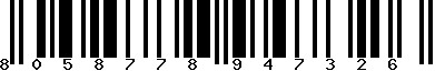 EAN-13 : 8058778947326