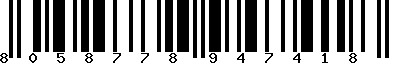 EAN-13 : 8058778947418