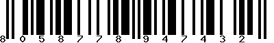 EAN-13 : 8058778947432