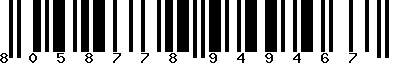 EAN-13 : 8058778949467