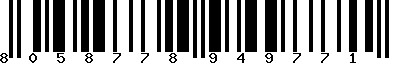 EAN-13 : 8058778949771