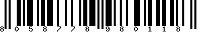 EAN-13 : 8058778980118