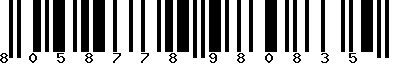 EAN-13 : 8058778980835