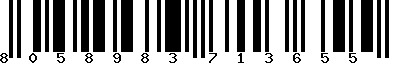EAN-13 : 8058983713655