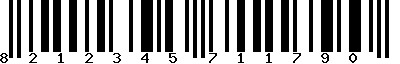 EAN-13 : 8212345711790