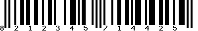 EAN-13 : 8212345714425