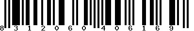 EAN-13 : 8312060406169