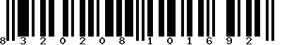 EAN-13 : 8320208101692