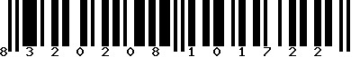 EAN-13 : 8320208101722