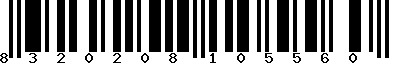 EAN-13 : 8320208105560