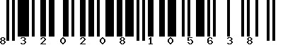 EAN-13 : 8320208105638