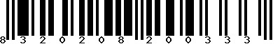 EAN-13 : 8320208200333