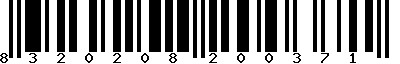 EAN-13 : 8320208200371