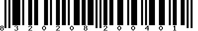 EAN-13 : 8320208200401