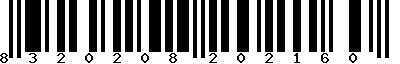 EAN-13 : 8320208202160