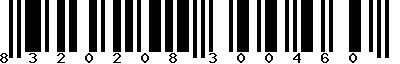 EAN-13 : 8320208300460