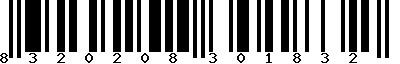 EAN-13 : 8320208301832