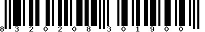 EAN-13 : 8320208301900