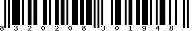 EAN-13 : 8320208301948