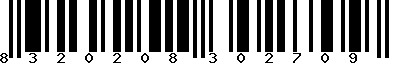 EAN-13 : 8320208302709