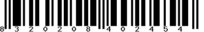 EAN-13 : 8320208402454