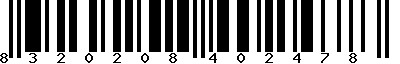 EAN-13 : 8320208402478