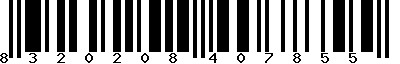 EAN-13 : 8320208407855