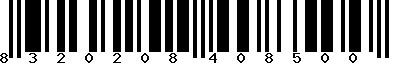 EAN-13 : 8320208408500