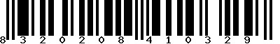 EAN-13 : 8320208410329