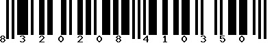 EAN-13 : 8320208410350