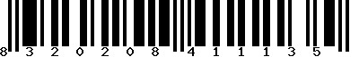 EAN-13 : 8320208411135