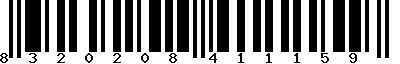 EAN-13 : 8320208411159