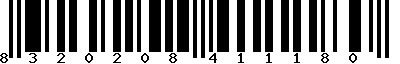 EAN-13 : 8320208411180