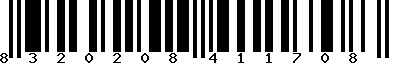 EAN-13 : 8320208411708