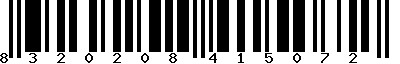 EAN-13 : 8320208415072