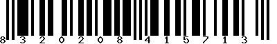 EAN-13 : 8320208415713