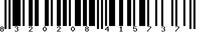 EAN-13 : 8320208415737