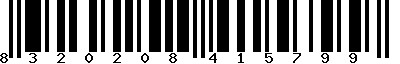 EAN-13 : 8320208415799