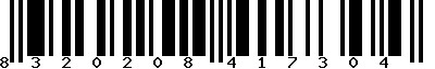 EAN-13 : 8320208417304