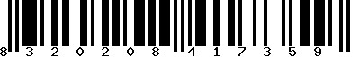 EAN-13 : 8320208417359