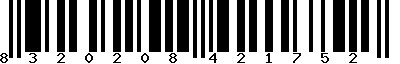 EAN-13 : 8320208421752