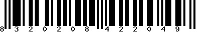 EAN-13 : 8320208422049