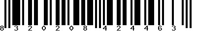 EAN-13 : 8320208424463