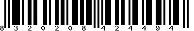 EAN-13 : 8320208424494