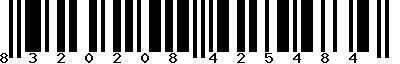 EAN-13 : 8320208425484