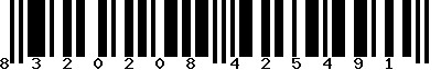 EAN-13 : 8320208425491