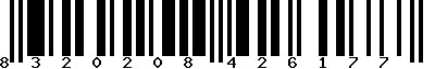 EAN-13 : 8320208426177