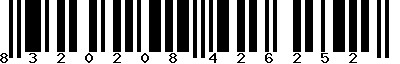 EAN-13 : 8320208426252