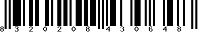 EAN-13 : 8320208430648