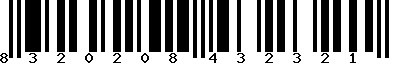 EAN-13 : 8320208432321